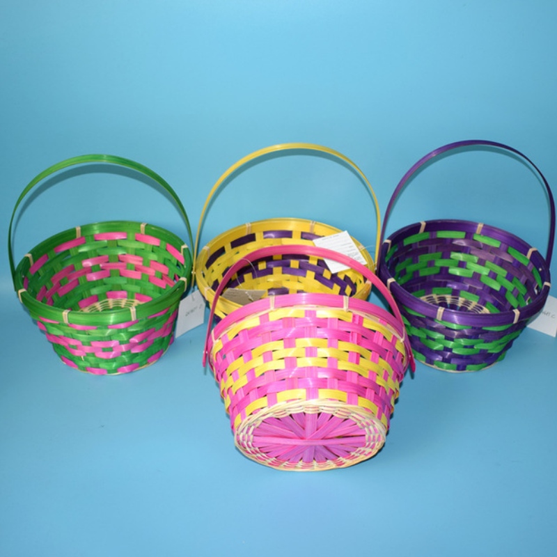 Paste colorate Basket cu mâner